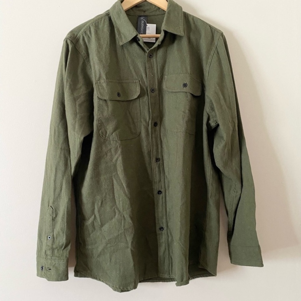 Burnside • Flannel Button Down Shirt - Picture 2 of 4